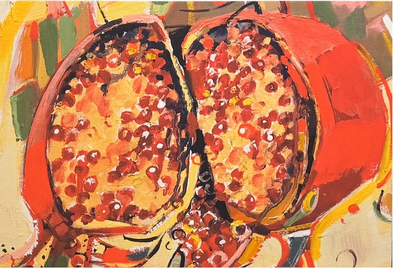 Split Pomegranate